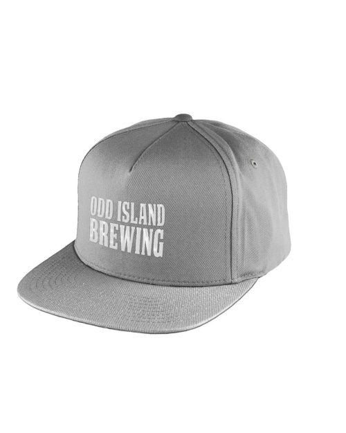 Odd Island Brewing - Logo Snapback Grå
