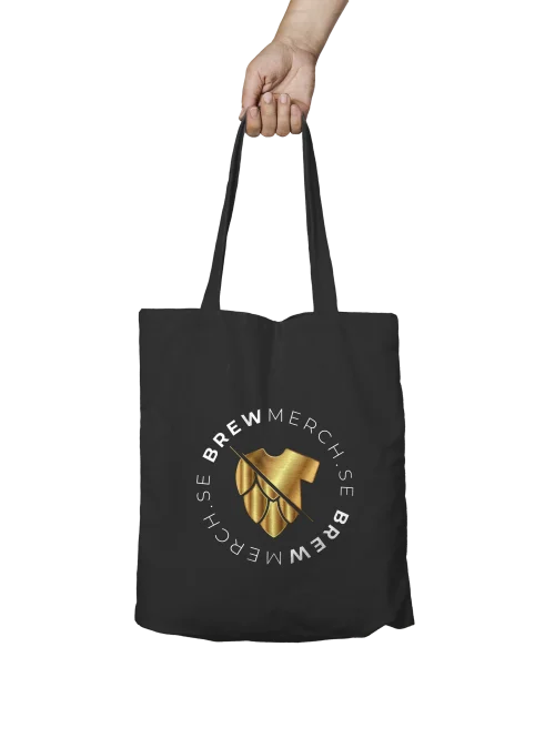 Brewmerch - Tygkasse Svart