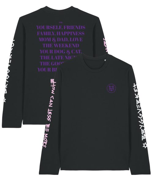 Bryggverket- Longsleeve svart