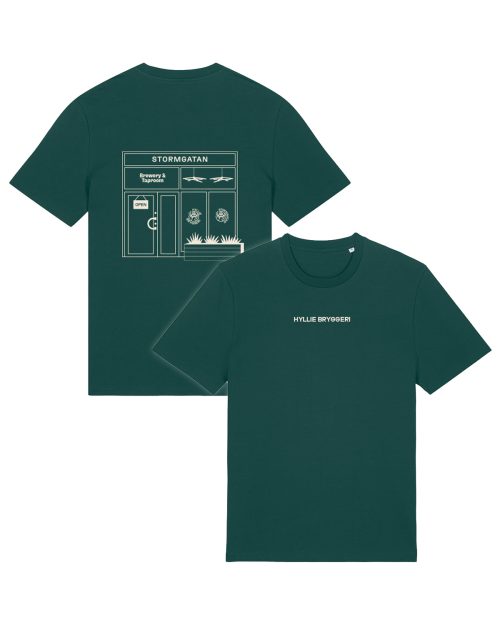 Hyllie Bryggeri - Stormgatan t-shirt glazed green