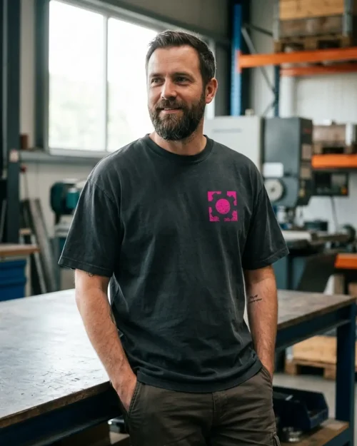 Bryggverket- Oversize tee neon