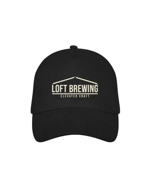 Loft Brewing - 5-Panel Keps Svart