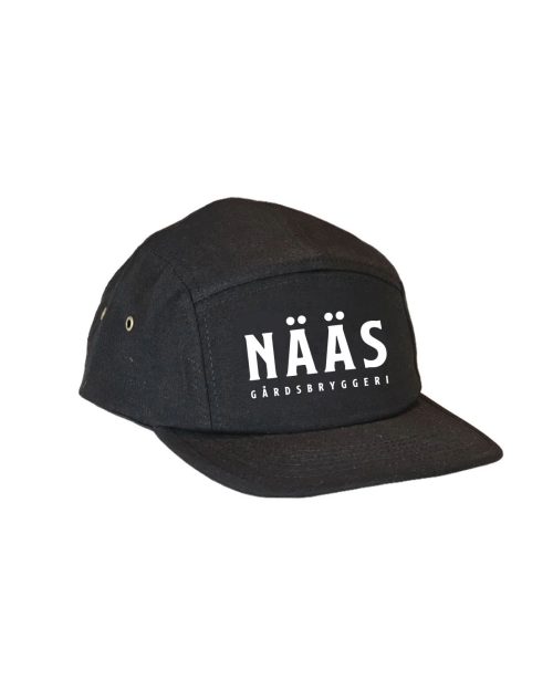 Nääs Gårdsbryggeri - Logo Keps Svart