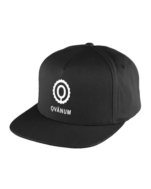Qvänum - Logo Snapback Svart