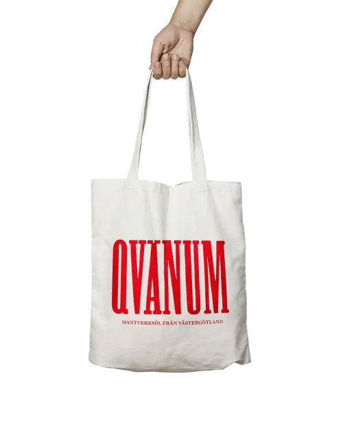 Qvänum- Tygkasse Natur