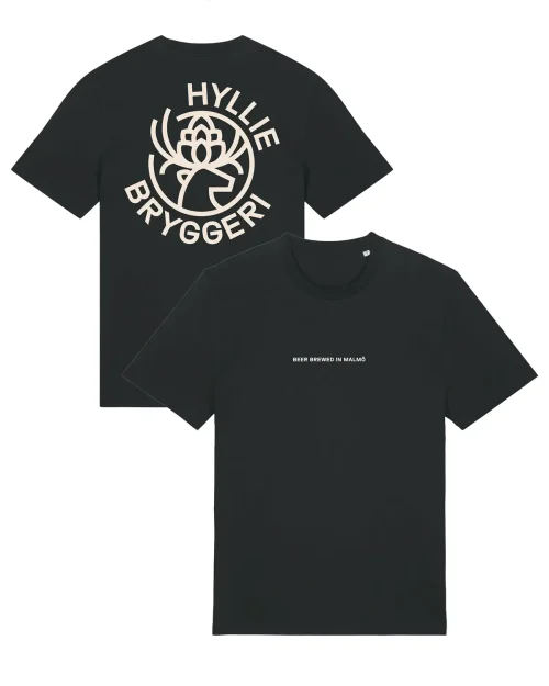Hyllie Bryggeri - Logo T-Shirt Svart
