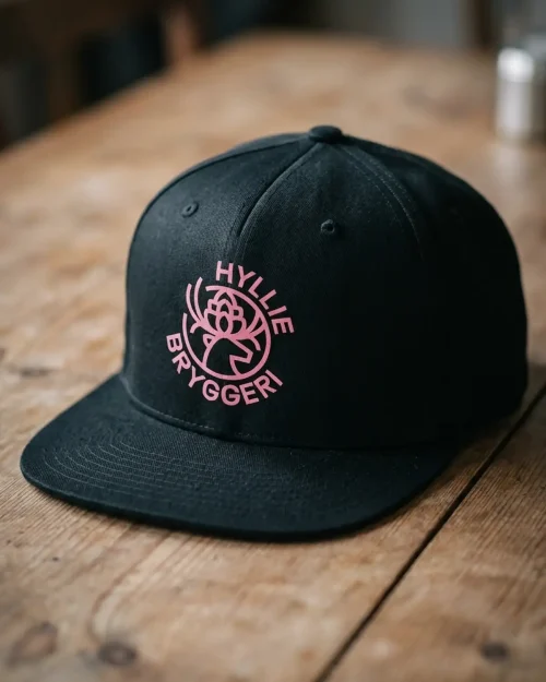Hyllie Bryggeri - Logo Snapback Svart