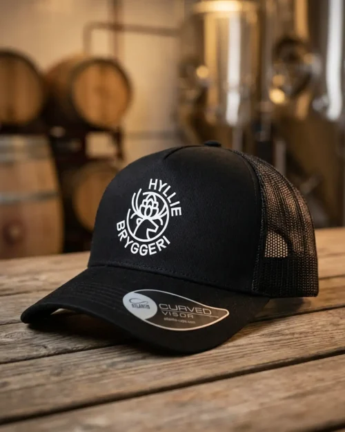 Hyllie Bryggeri - Logo Trucker keps Svart