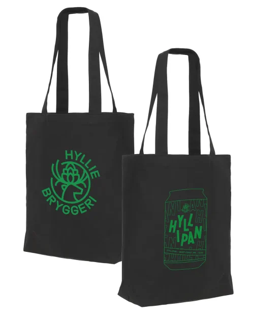 Hyllie Bryggeri - Hyllipan Tygkasse Svart