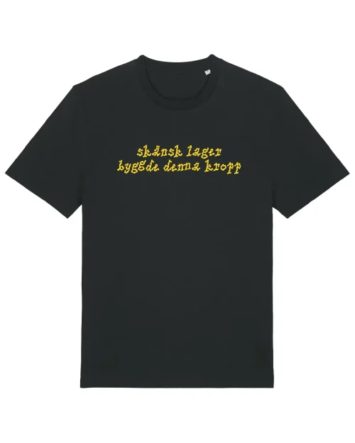 Hyllie Bryggeri - Skånsk Lager T-Shirt Svart