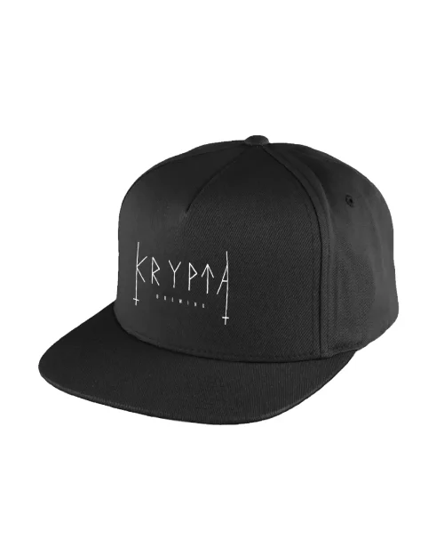 Krypta Brewing- Logo Snapback Svart
