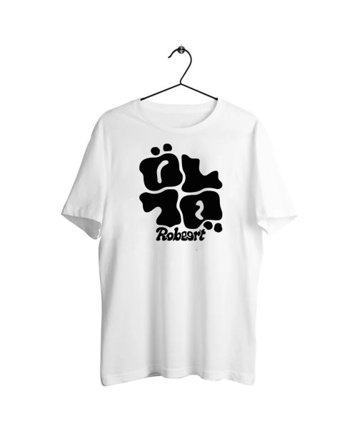Beer with Robert Öl/Öl T-shirt Vit