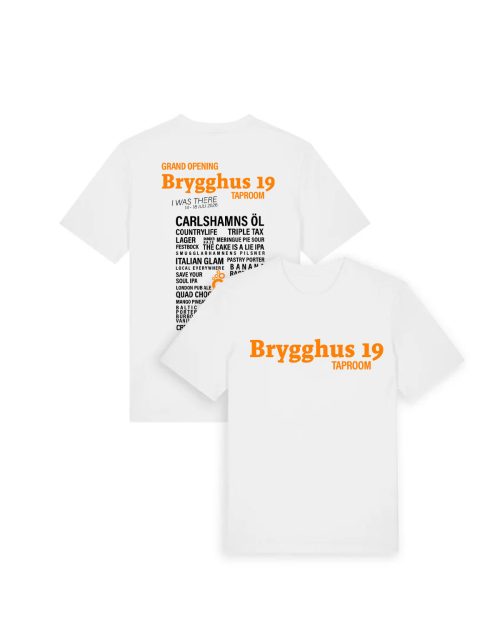 Brygghus 19 - Limited edt Vit T-Shirt