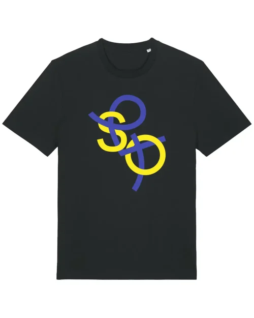 Shapes & Objects logo Tee Svart
