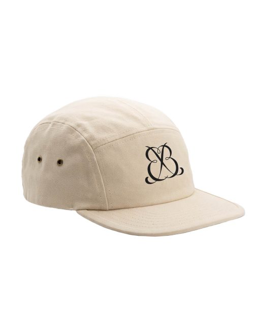 Boge Bränneri - 5-panels keps Natur Logo