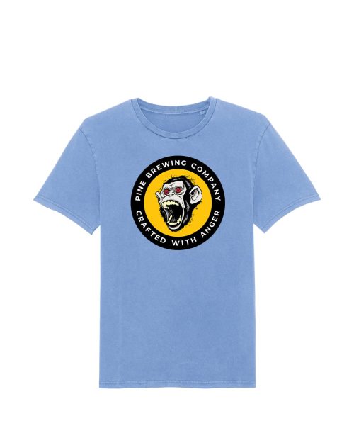 Pine Brewing Co - T-shirt Vintage Blue