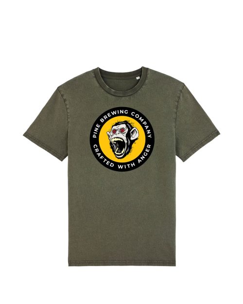 Pine Brewing Co - T-shirt Vintage Khaki